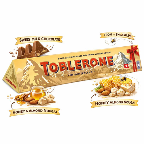 Toblerone large milk chocolate - large,