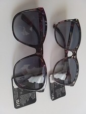 Foster Grant Ladies Cat Eye Style Designer Sunglasses 2pairs