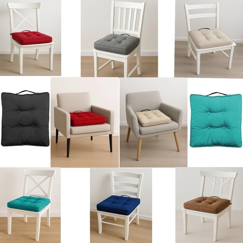 Tufted chair booster cushion - chair,