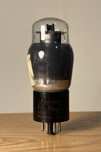 Westinghouse 6v6g glass - westinghouse,