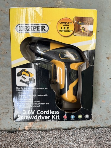 New draper cordless - 3.6v,