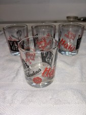 4 Vintage Whisky Scotch Glass