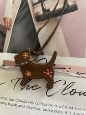 Radley Brown Leather Dog Tag /