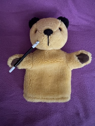 Golden bear sooty with wand - with,