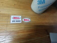 Bell 32mm SUPER MAGNUM helmet restoration decals X2 stickers stickers ステッ