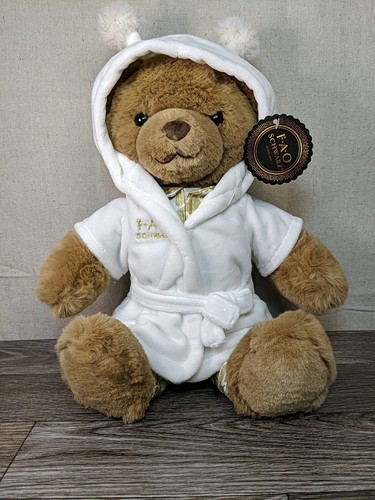 Schwarz teddy bear with - f.a.o.,