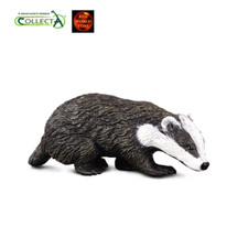 Eurasian British Badger Woodland Wildlife Toy Model Figure by CollectA 88015 New