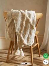 Next Home Natural Berber Throw