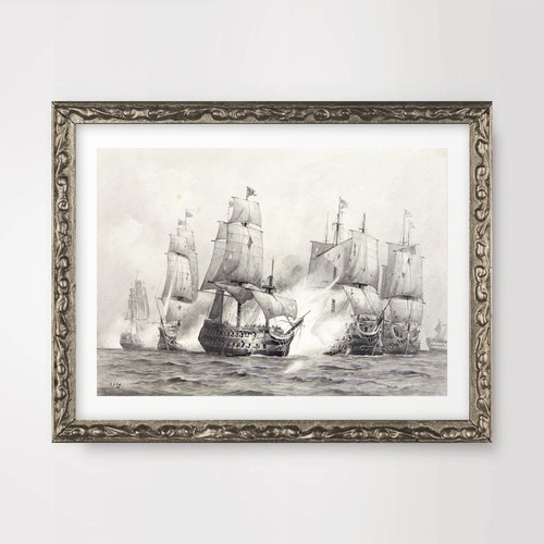 Antique sea ship - antique,