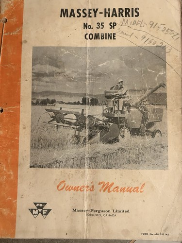 Massey harris sp combine - massey,