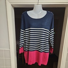 Bonmarche Ladie's Navy &White