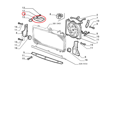 Fiat original boat air intake - air,