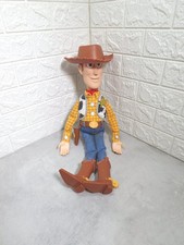 Disney Pixar Thinkway Toy Story Sheriff Woody Pull String Talking Figure + Hat