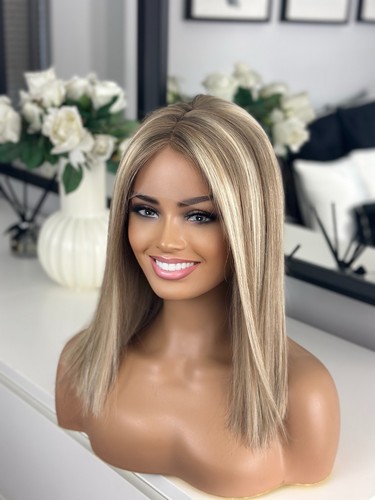 Balayage highlighted biscuit - balayage,
