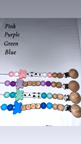 Personalised butterfly dummy - butterfly,