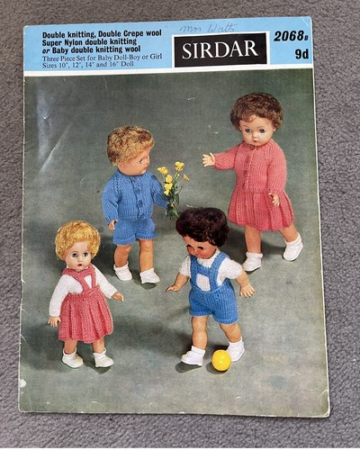 Dolls clothes knitting - clothes,