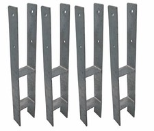 4-Piece Set H-Bracket Post