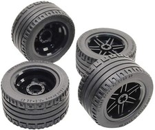 ☀️NEW Lego TIRES 4 Pack