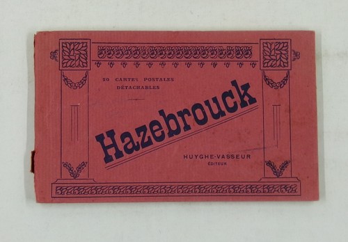 Hazebrouck postcard booklet - postcard,