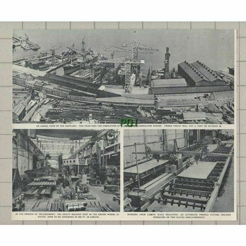 Scotts shipyard 1961 - shipyard,