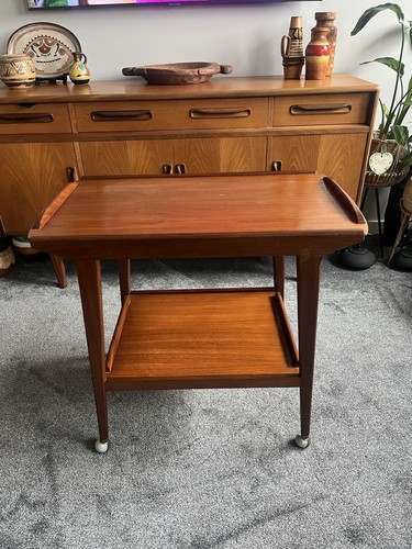 Vintage teak table tea - vintage,