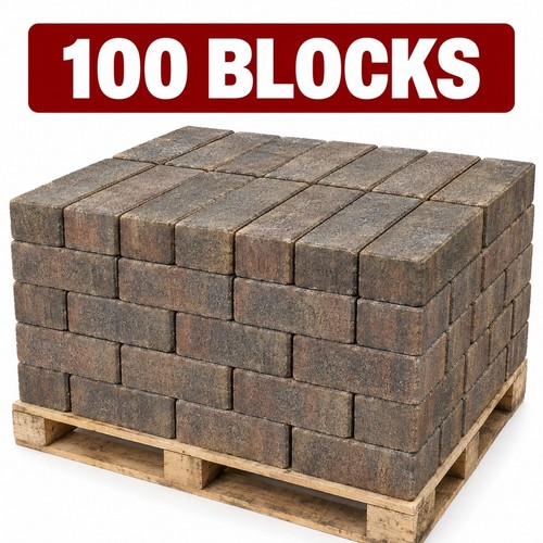 Marshalls brindle block paving - block,