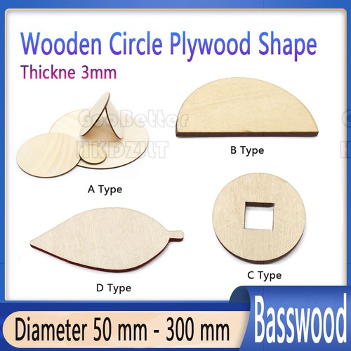 Wooden circle plywood - plywood, shape