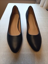 Ladies Pump Shoes Slip On Pumps Womens Wedding Comfort Toe Lightweight