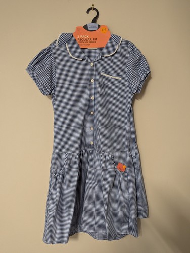 School dress cotton - x2,