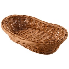 Oval Wicker Woven Basket Bread