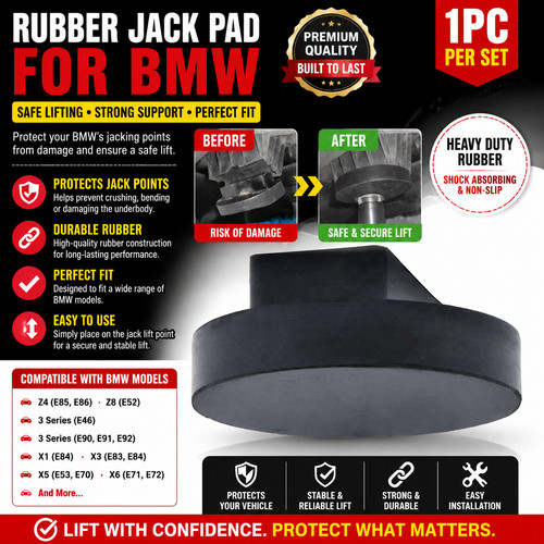 Rubber jacking jack pad lift - jacking,