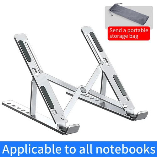 Aluminum alloy laptop - aluminum, holder