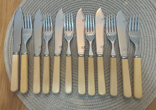 Set fish knives - of,