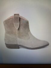 Fat Face Suede Grey Pixie Boots 5 BNWT