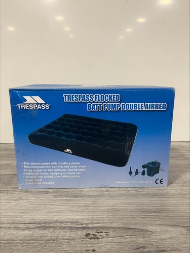 Trespass flocked battery pump - battery,