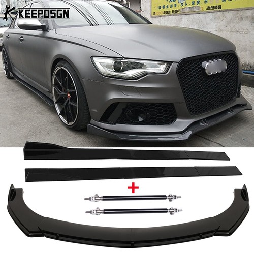 Gloss front bumper lip - gloss,