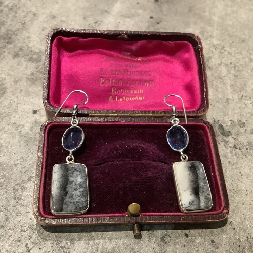 Silver dendrite opal - dendrite, with