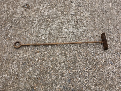 Model steam engine ash rake - model,
