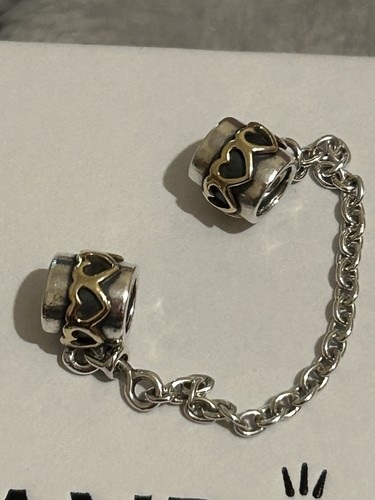 Pandora silver and 14kt gold - silver,