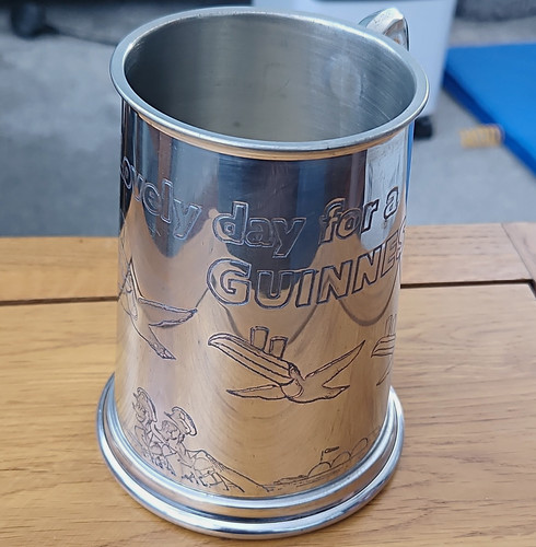 Guinness pewter tankard - guinness,