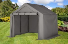 Storage Tent 8' x 8' Grey by Garden Universe Model GST8x8-Grey-Amz PLZ READ DESC