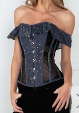Corset Story Navy Astronomy