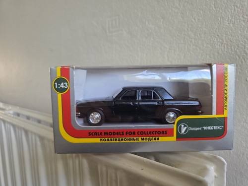 Volga gaz 3102 - black, 1:43