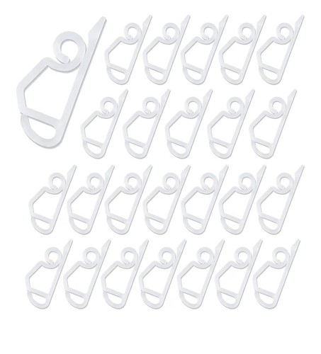 100 pcs christmas light gutter - pcs,
