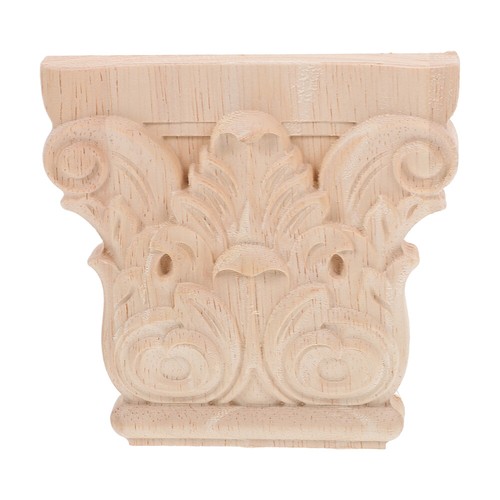 Wood carved applique - applique, wooden