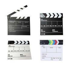 Film Directors Clapboard Scene