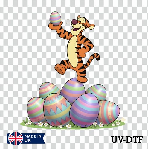 Easter tigger dtf - tigger,