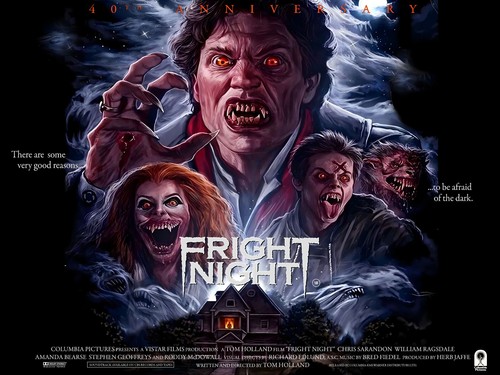 Fright night 1985 quad - night, uk