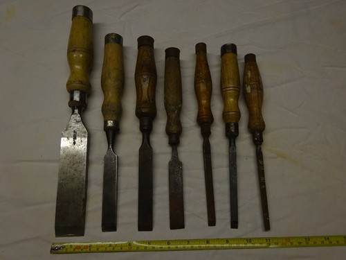 Heavy duty firmer chisels - 7,