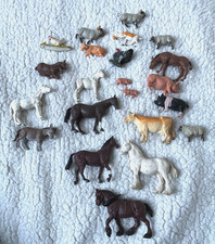 LOT OF BRITAINS FARM ANIMALS - HORSES PIGS SHEEP